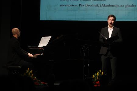 Predstavitev zbirke pesmi Frana Gerbiča 42 Foto Ljubo Vukelič